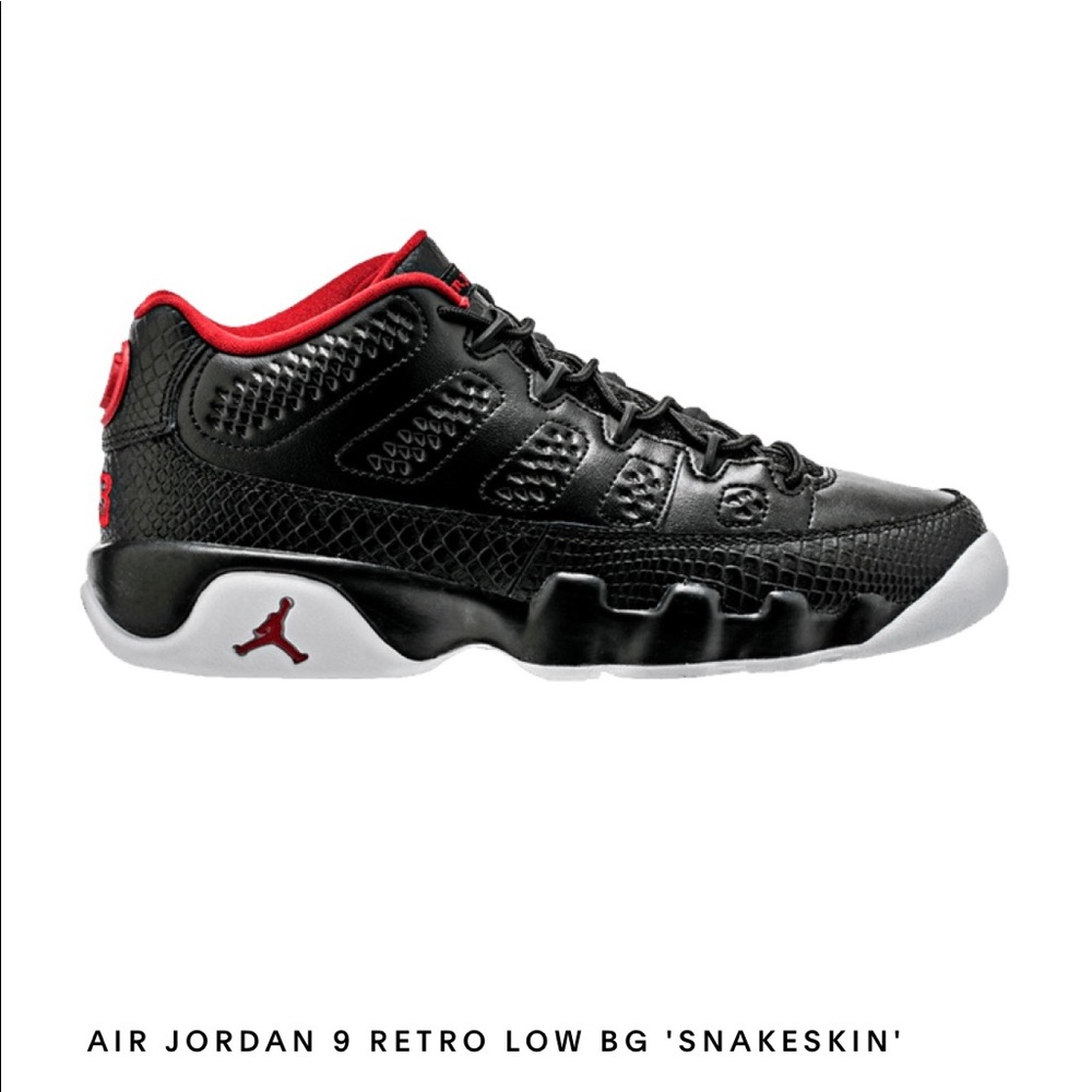 AIR JORDAN 9 RETRO LOW BG “SNAKESKIN”